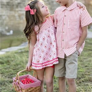 Size 7 Nantucket striped shirt